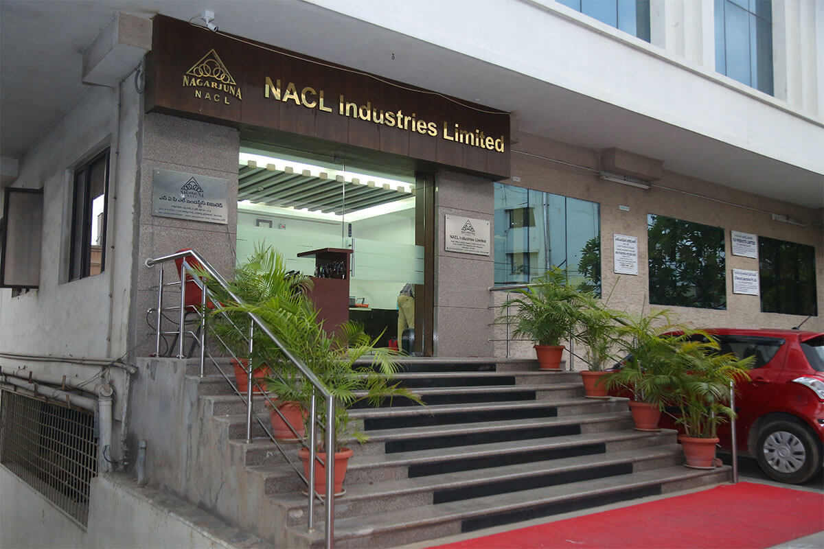 Office side entrance