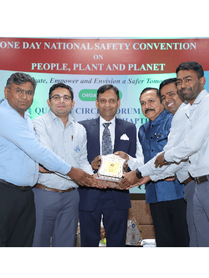 Gold Award at Quality Circle Federation of India ( Surat Chapter) Safety Convention 2024